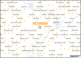 map of Neznášov