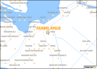 map of Ngã Ba Lâm Giồ