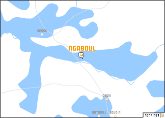 map of Ngaboul