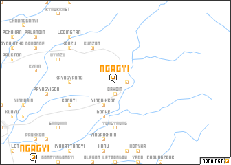 map of Ngagyi