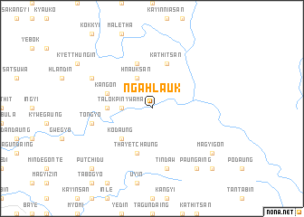 map of Ngahlauk