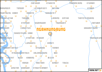 map of Ngahmundaung