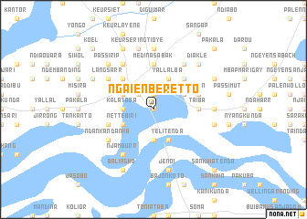 map of Ngaien Beretto