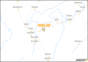 map of Ngalea