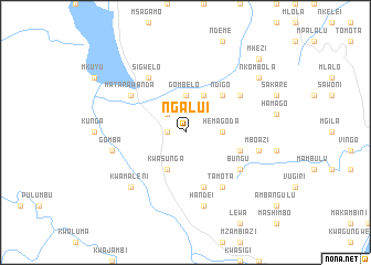 map of Ngalui