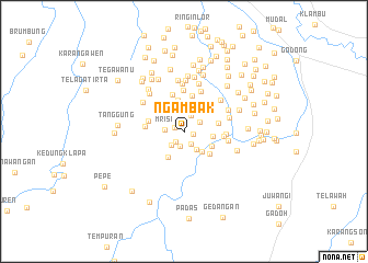 map of Ngambak