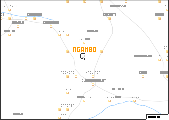 map of Ngambo
