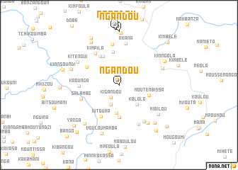 map of Ngandou