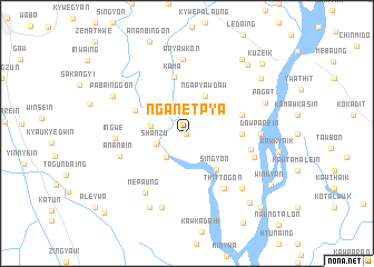 map of Nganetpya