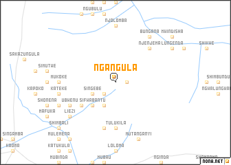 map of Ngangula