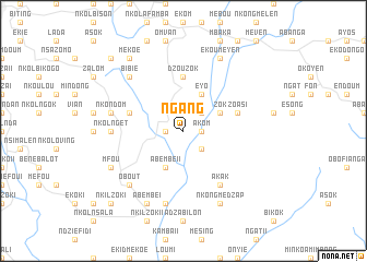 map of Ngang