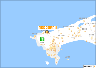 map of Ngaparou