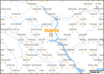 map of Nga Phú