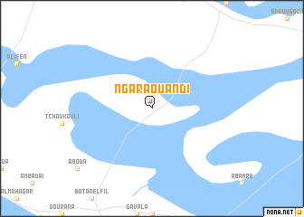 map of Ngara Ouandi