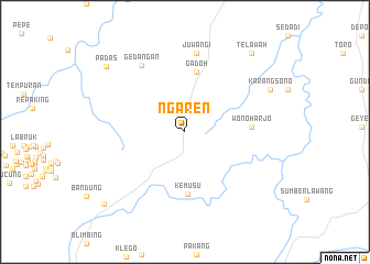 map of Ngaren