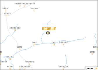 map of Ngarje