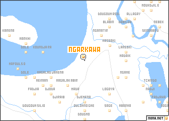 map of Ngarkawa