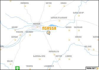 map of Ngassa