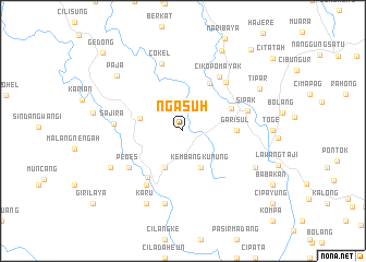 map of Ngasuh