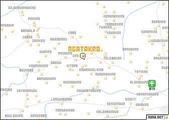 map of Ngatakro
