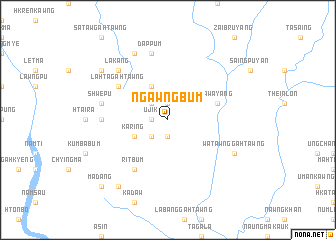 map of N-gawngbum
