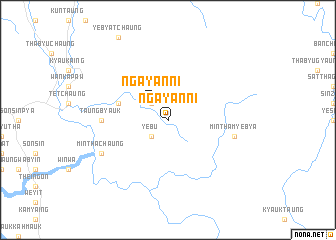 map of Ngayanni