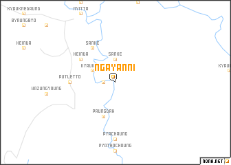 map of Ngayanni