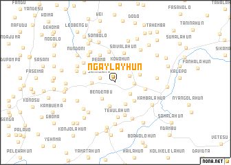 map of Ngaylayhun