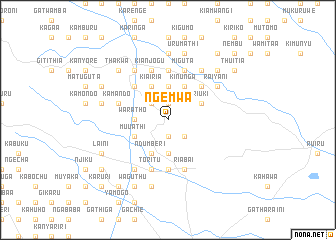 map of Ngemwa