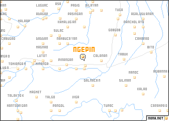 map of Ngepin