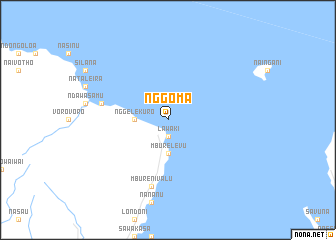 map of Nggoma