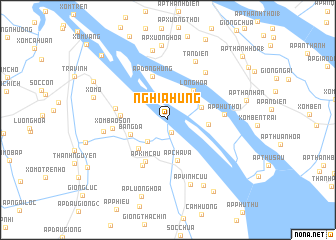 map of Nghía Hưng