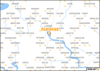 map of Nghĩa Khê