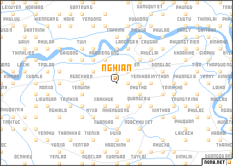 map of Nghi An