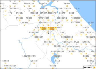 map of Nghĩa Sơn