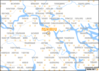 map of Nghĩa Vũ