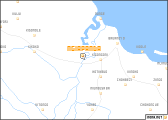 map of Ngiapanda