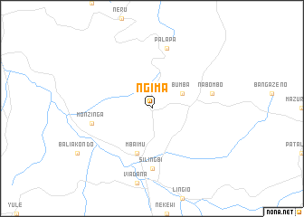 map of Ngima