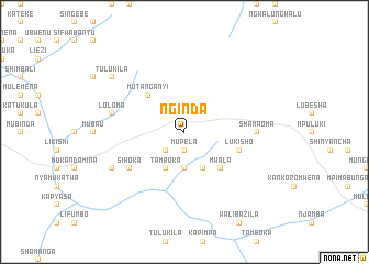 map of Nginda