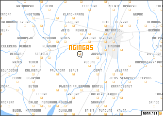 map of Ngingas