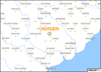 map of Ngingqini