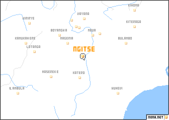 map of Ngitse