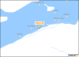 map of Ngiza