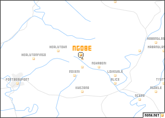map of Ngobe