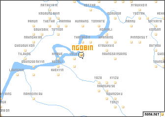 map of Ngobin