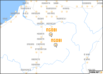 map of Ngobi