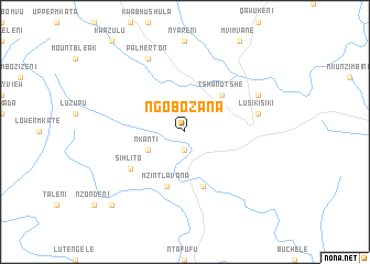 map of Ngobozana