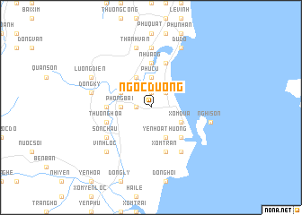 map of Ngọc Ðường