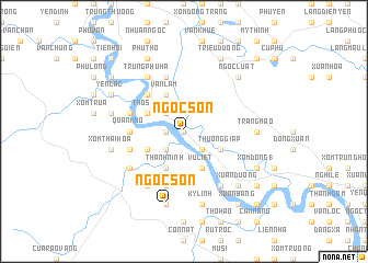 map of Ngọc Son