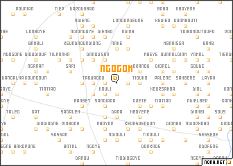 map of Ngogom